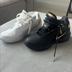 Nike Zoom LeBron’s- (worn once) Dual Bill/Wht Sneaker